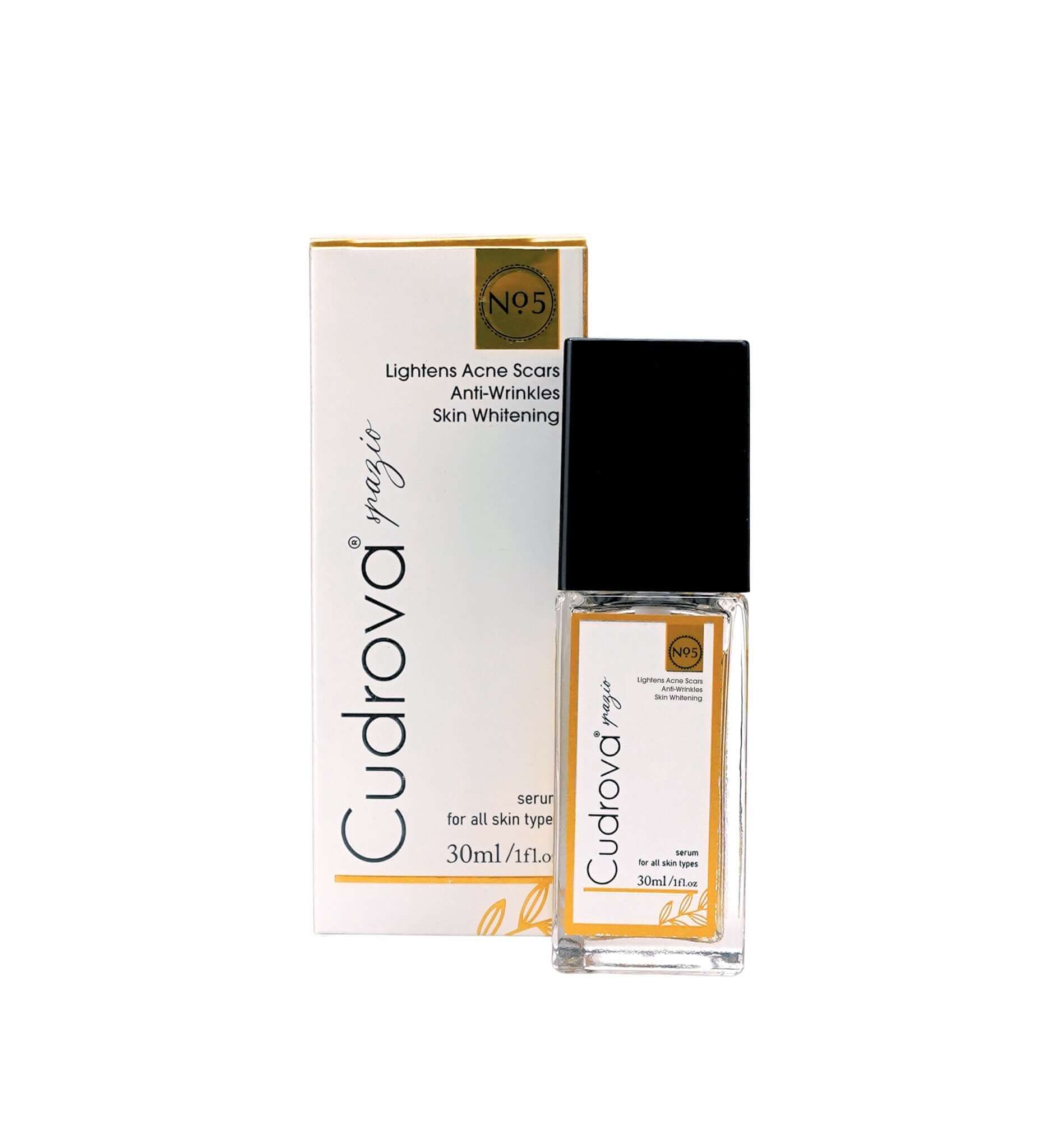 Cudrova Spazio Anti - Wrinkle & Acne Scar Lightening Serum for All Skin Types - Cudrova Spazio Skin & Hair Care