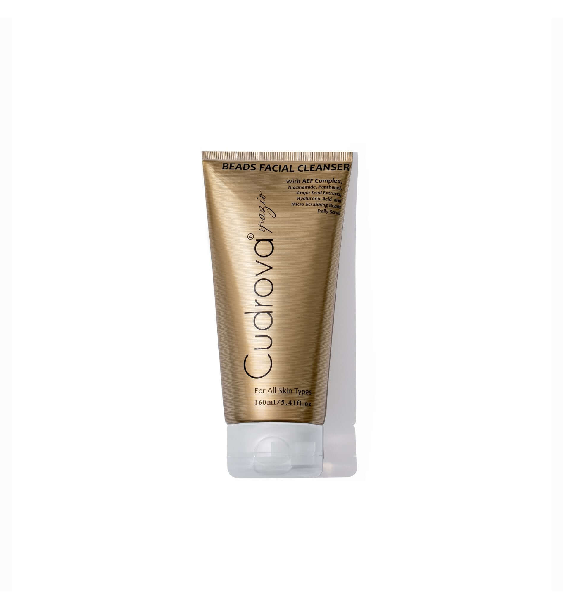 Cudrova Spazio Beads Facial Cleanser to Balance Oils and Moisturize All Skin Types - Cudrova Spazio Skin & Hair Care