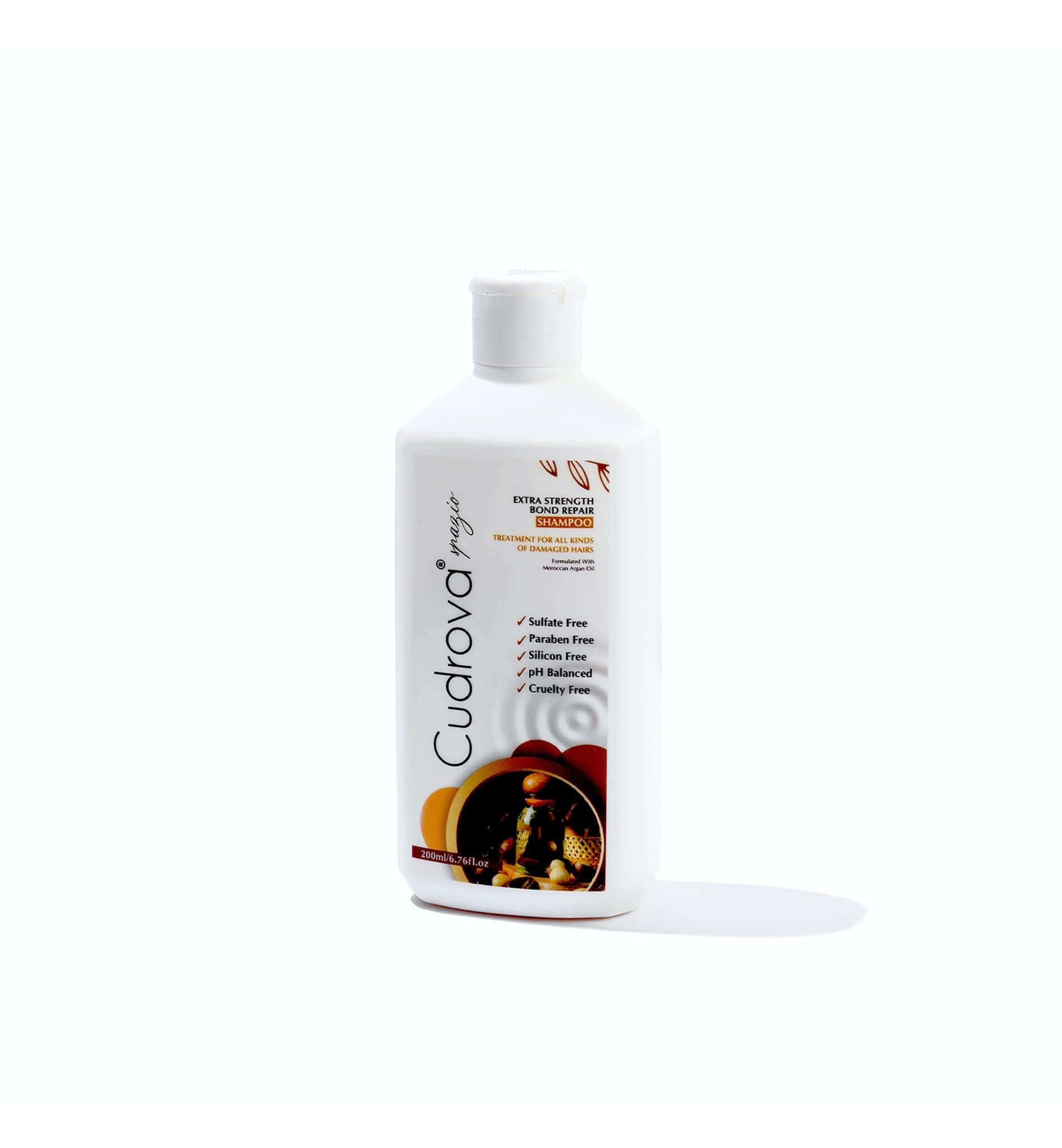Cudrova Spazio Bond Repair Shampoo Sulfate, silicone & paraben Free For All Hair Types - Cudrova Spazio Skin & Hair Care