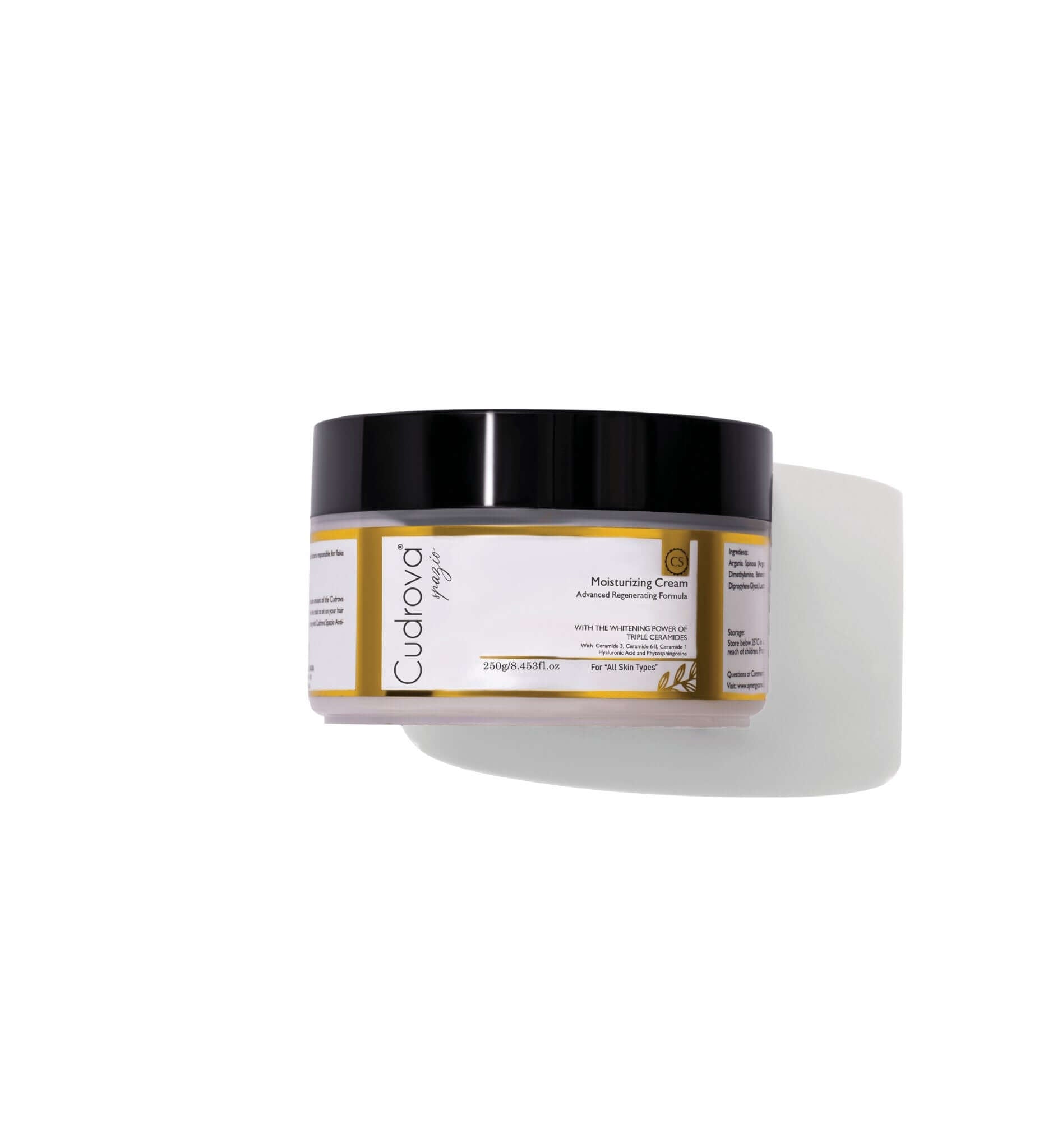 Cudrova Spazio Moisturizing Cream - Hydration and Restoration for All Skin Types - Cudrova Spazio Skin & Hair Care